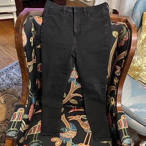AE Dream Super High-Waisted Jegging Classic Black Women's Jeans Sz 8